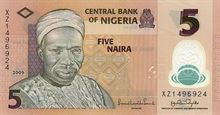 Nigerijská naira 5