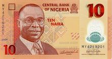 Nigerijská naira 10