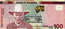 Namibijský dolar 100