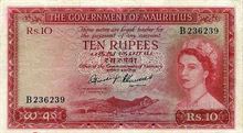 Mauricijská rupie 10