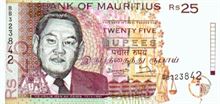 Mauricijská rupie 25