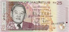 Mauricijská rupie 25