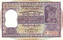 Indická rupie 100