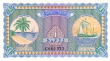 Maledivská rupie 1