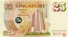 Singapurský dolar 25