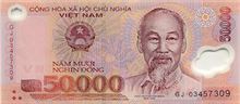 Vietnamský dong 50000