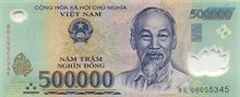 Vietnamský dong 500000
