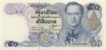 Thajský baht 50