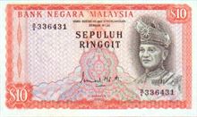 Malajský ringit 10