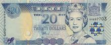 Fidžijský dolar 20
