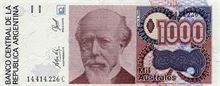 Argentinské peso 1000