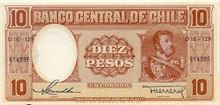 Chilské peso 10