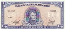 Chilské peso 0,5