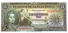 Kolumbijské peso 5