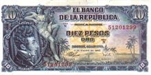 Kolumbijské peso 10
