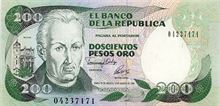 Kolumbijské peso 200