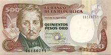 Kolumbijské peso 500