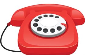 Červený telefon