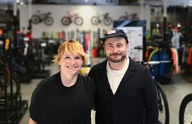 Spolumajitelé společnosti Ski a Bike Centrum Radotín Lukáš a Kateřina Princovi