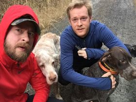 Aleš Michl, pes a Ondřej Tůma