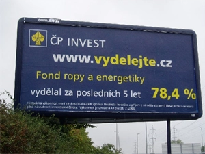 fond ČP Invest - reklama