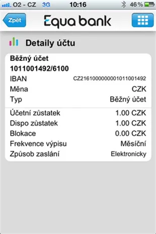 Smartbanking Equa bank