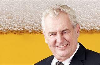 Borat vyváží pivo