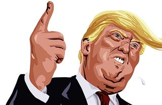Novopohanský politik Donald Trump