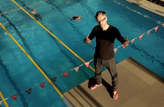 Překvapivé stavby Adama Gebriana: Bazén v Praze 4-Podolí