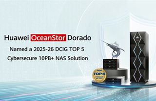 Úložiště Huawei OceanStor Dorado All-Flash Storage bylo odborníky z DCIG zařazeno mezi pět nejbezpečnějších NAS řešení