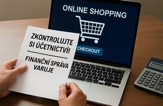 Milé e-shopy, chystáme se na vás. Finanční správa laskavě varuje před rozsáhlou kontrolou