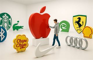 Apple, Ferrari, Shell či Chupa-Chups. Víte, jak vznikla slavná loga světoznámých značek?