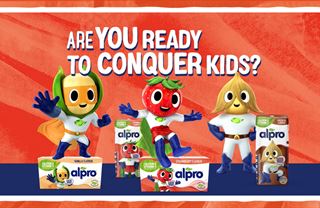 Dochází vám nápady na zdravé svačiny? Rostlinní hrdinové Alpro Kids přicházejí na pomoc!