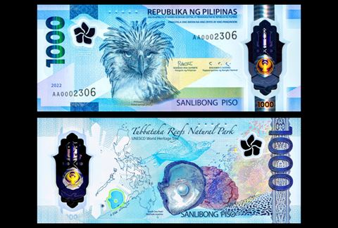 Filipínské peso (piso), bankovka 1000 PHP