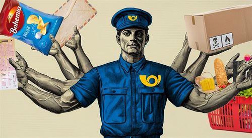 Co všechno už umí Česká pošta? Rozváží jídlo, prodává elektřinu, vyřídí dávky...