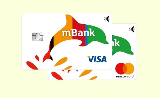 mBank debetní karta delfín