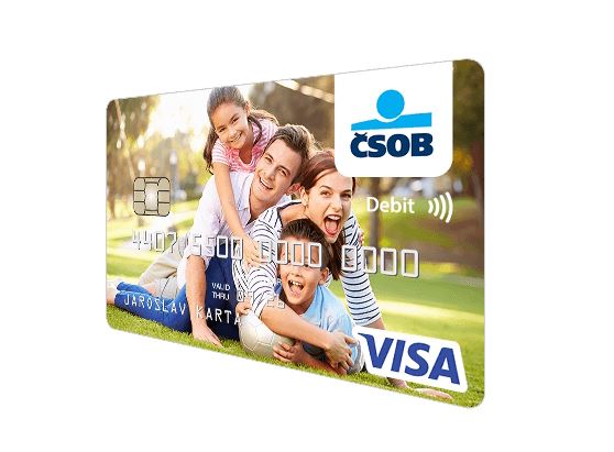 ČSOB image karta na přání