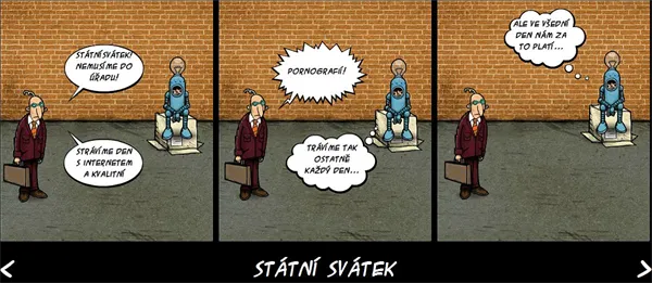 Byrokracie a pornokracie se nevylučují