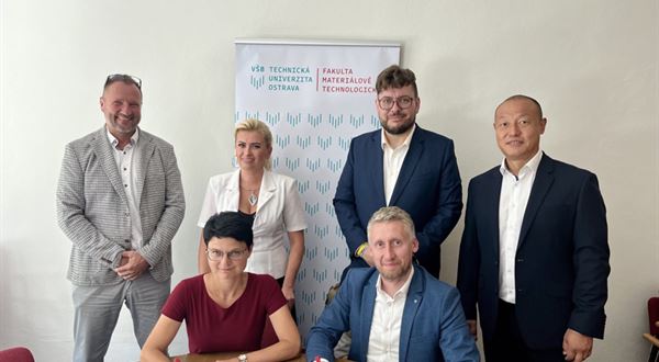 VŠB-TUO, Fakulta materiálově-technologická zahajuje novou éru spolupráce v hi-tech a vysoce přesném obrábění podepsáním memoranda s českou společností DG Solutions
