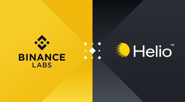 Společnost Binance Labs věnuje 10 milionů dolarů protokolu Helio