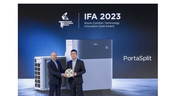 Systém PortaSplit od společnosti Midea získal na veletrhu IFA prestižní ocenění za inovace a uživatelský přístup