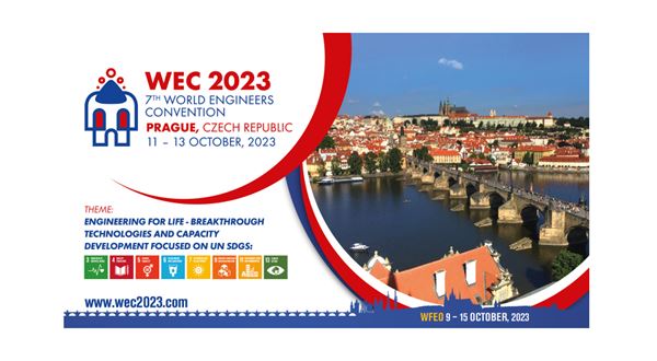 Praha bude v říjnu hostit 7th World Engineers Convention