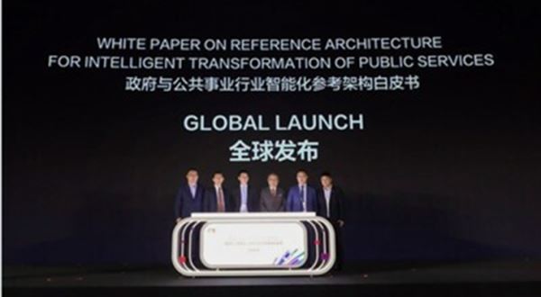 Společnost Huawei vydává Bílou knihu o architektuře pro inteligentní transformaci veřejných služeb