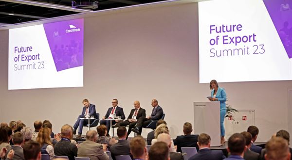 Future of Export Summit 2023 navštívilo 400 zástupců firem