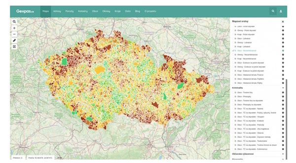 GeoPas.cz - nejen katastrální mapy