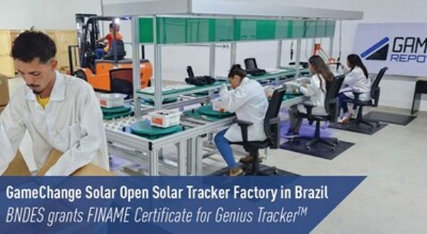 GameChange Solar otevírá závod na výrobu solárních trackerů v Brazílii