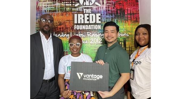 Nadace Vantage Foundation a The IREDE Foundation zahájily spolupráci na podporu dětí po amputaci v Nigérii