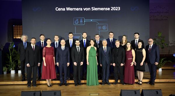 Studenti, mladí vědci a pedagogové získali Ceny Wernera von Siemense