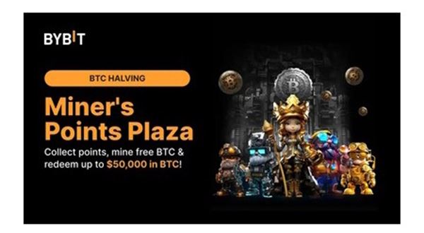 Mánie bitcoin halvingu: Zapojte se do akce Miner's Point Plaza, hrajte o milion dolarů a zažijte historii!