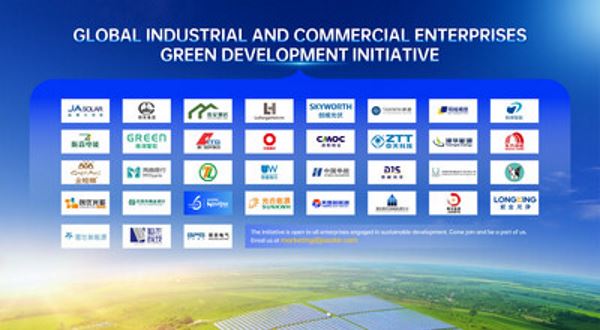 Společnost JA Solar zahajuje Globální iniciativu za ekologický rozvoj průmyslových a obchodních podniků